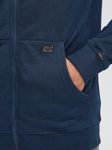 !Solid - Sudadera con cremallera 'SDAupo' en azul