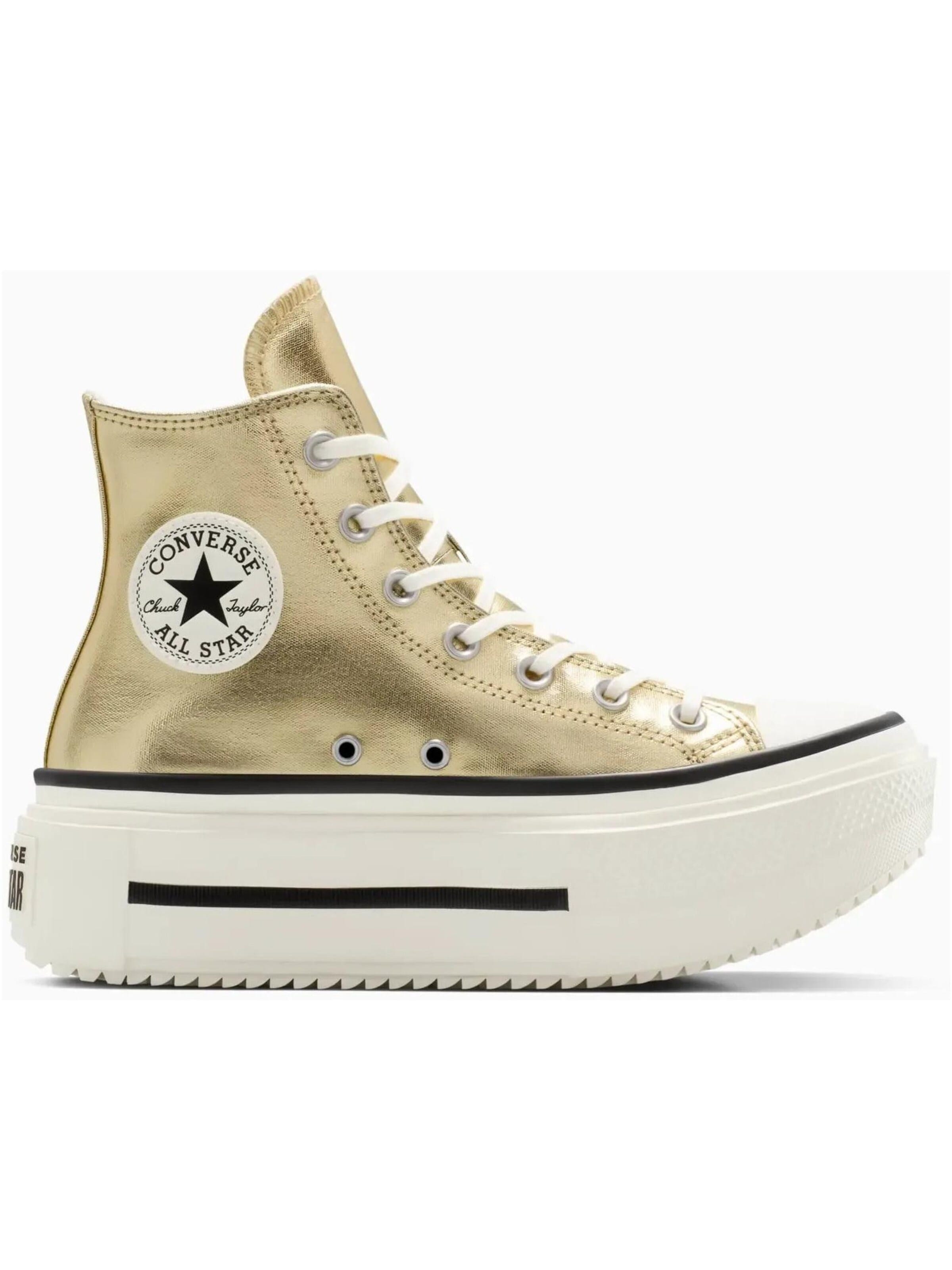 Scarpa sportiva 'Converse Chuck Taylor All Star Lift Double Stack' di CONVERSE in giallo