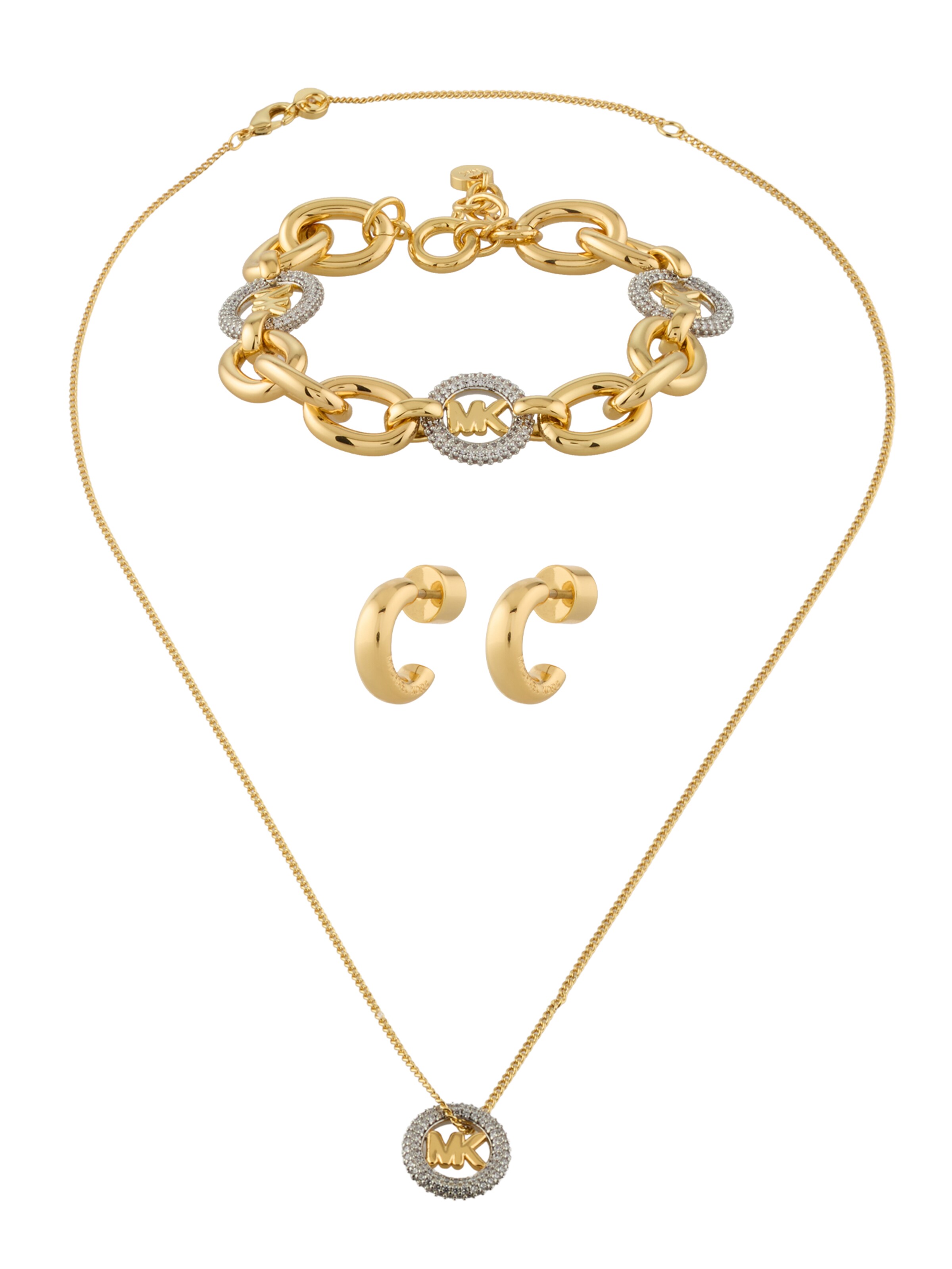 MICHAEL Michael Kors Jewelry set in Gold: front