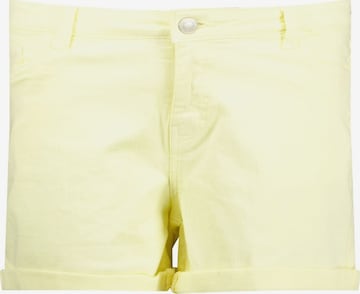 Pantalon 'Cerise' Deeluxe en jaune : devant