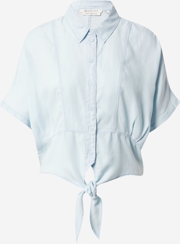 TOM TAILOR DENIM Blouse in Blauw: voorkant