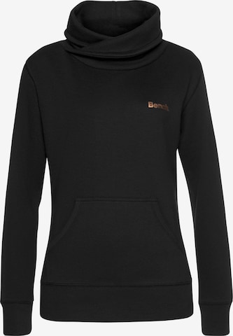 BENCH Sweatshirt in Zwart: voorkant