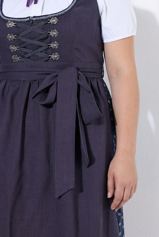 Ulla Popken Dirndl in Purple