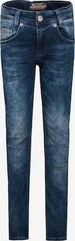 BLUE EFFECT - Slimfit Vaquero en azul: frente