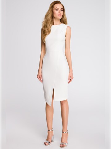Stylove - Vestido en blanco: frente