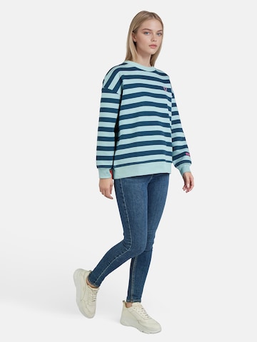 salzhaut Sweatshirt 'Veermaster' in Blauw