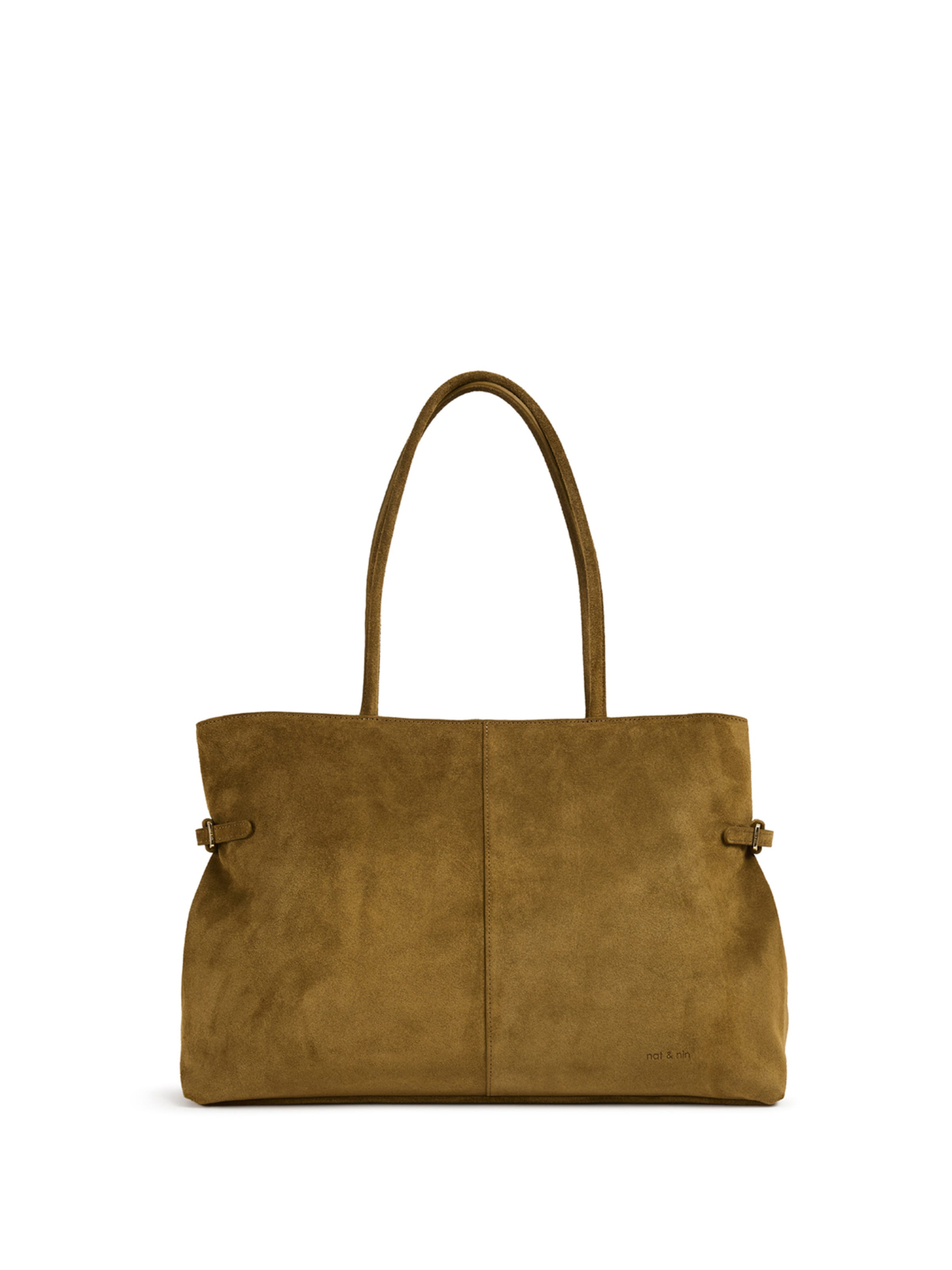 Nat&Nin Μεγάλη τσάντα 'Pablo' σε καφέ: μπροστά