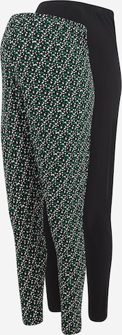 Mamalicious Curve Skinny Leggings in Green: front