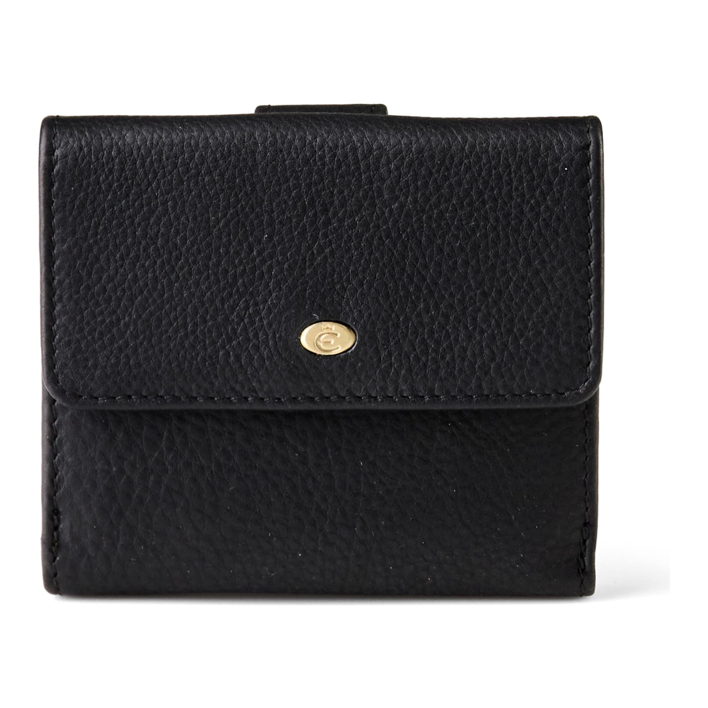 Porte-monnaies 'Chicago' Esquire en noir : devant