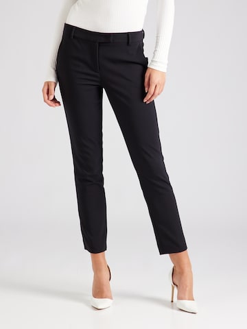 Marella Slim fit Chino Pants 'PIRRO' in Black: front