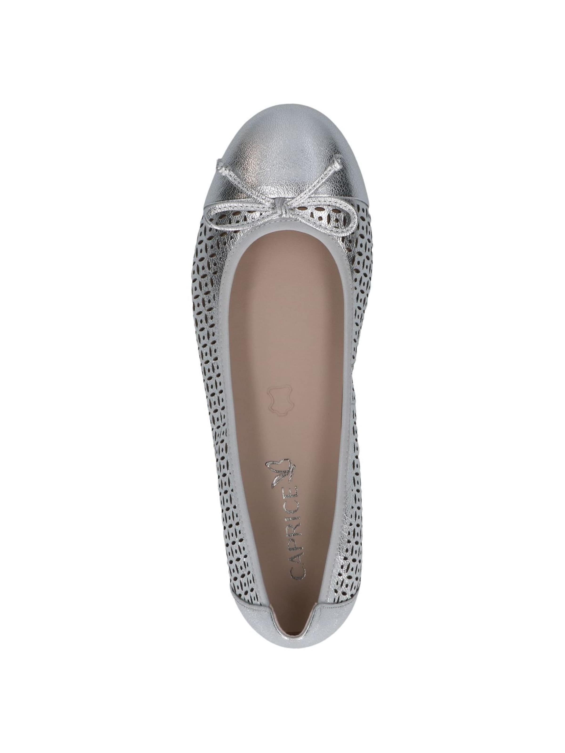 CAPRICE Ballerina in Silber