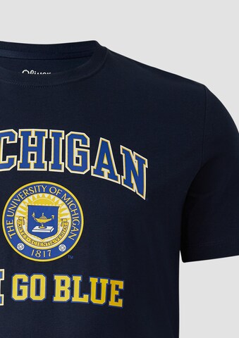 T-Shirt s.Oliver en bleu