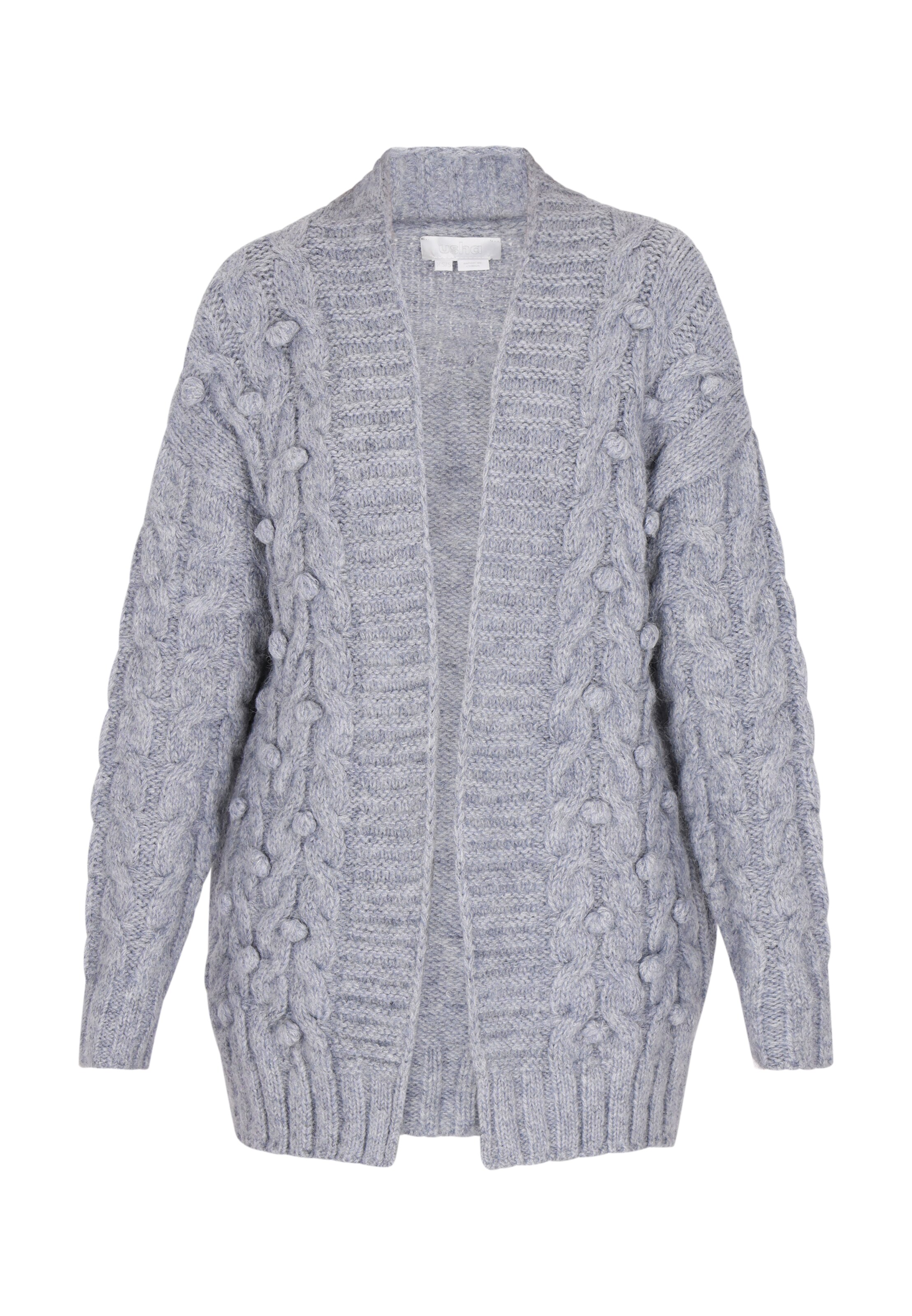 Cardigan usha WHITE LABEL en gris : devant