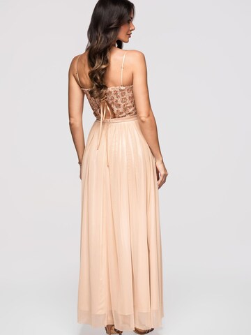 Ombre Evening dress in Gold
