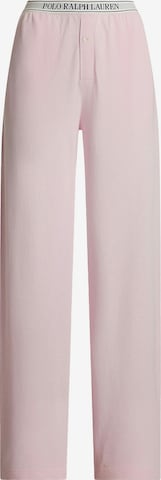 Pantalon de pyjama Polo Ralph Lauren en rose : devant