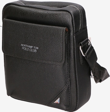Borsa a spalla di Northampton Polo Club in nero: frontale