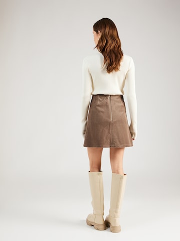Soft Rebels Skirt 'Meggy' in Brown