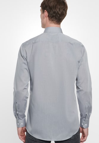 SEIDENSTICKER Regular fit Business Shirt in Grey