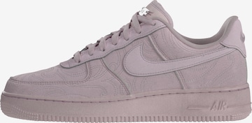 Nike Sportswear Nízke tenisky 'Air Force 1 '07' - Fialová: predná strana