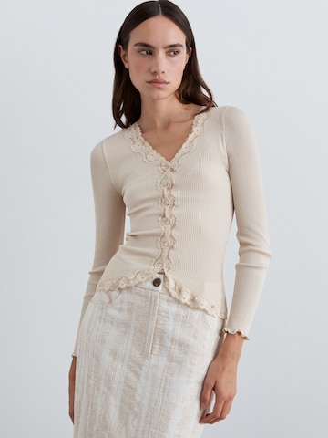 Scalpers Scrustic Jac Skirt ' ' in Beige