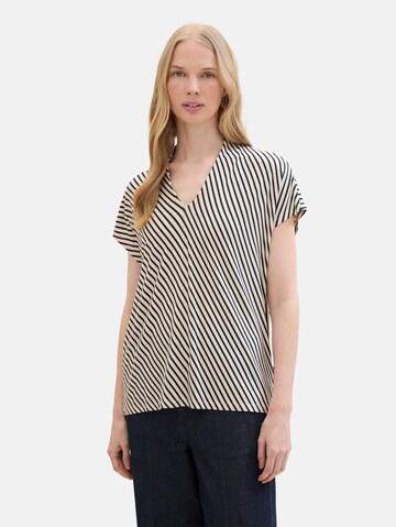 TOM TAILOR Bluse in Beige: Vorderseite