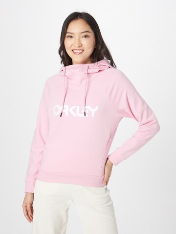 OAKLEYSportska sweater majica - roza boja: prednji dio