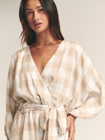 St MRLO - Jumpsuit 'Maya' en beige