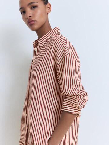 MANGO Blouse 'SAL' in Oranje