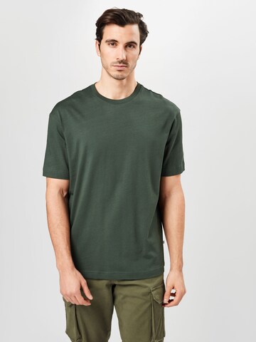 SELECTED HOMME Μπλουζάκι 'GILMAN' σε πράσινο: μπροστά