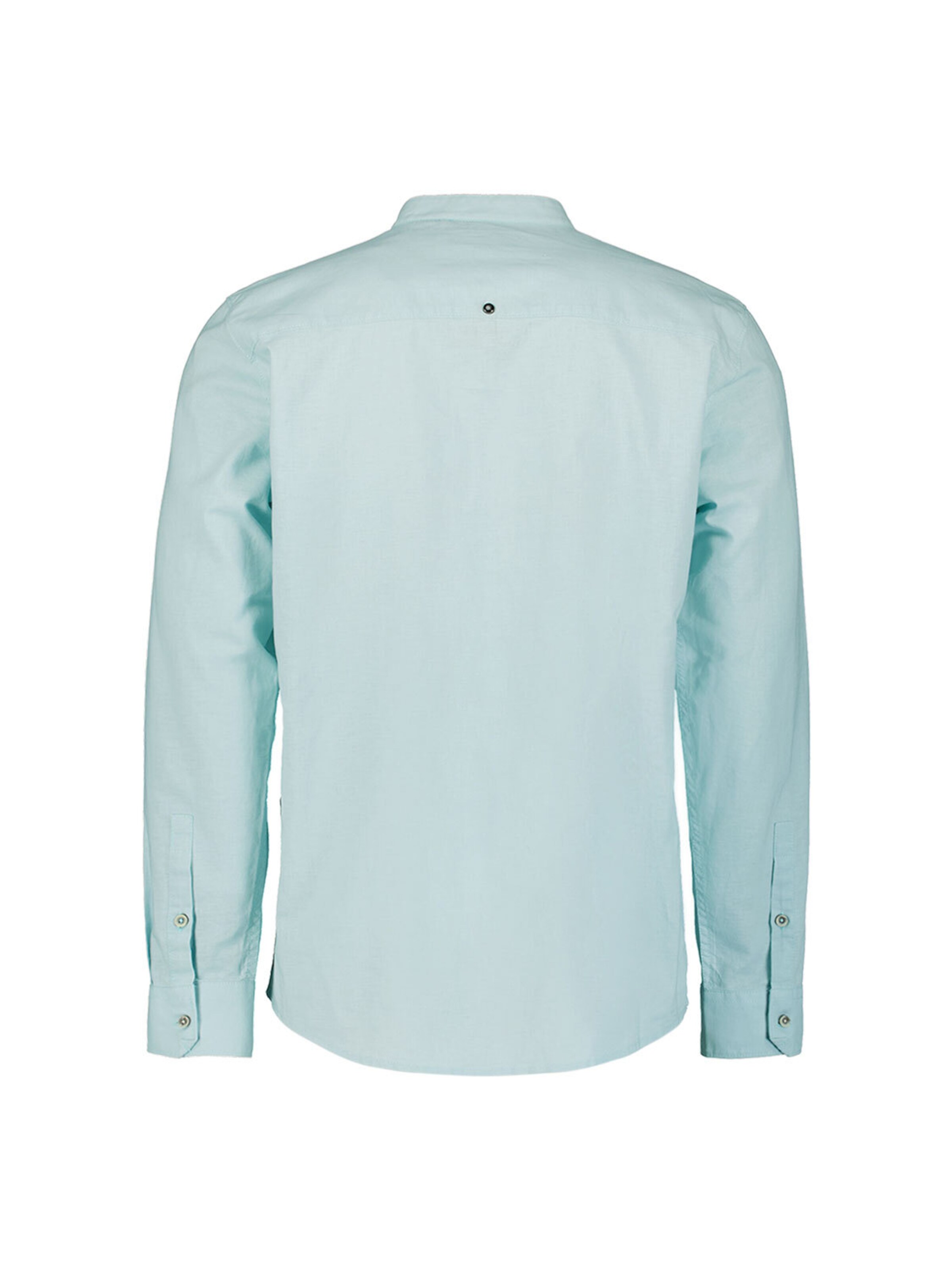 No Excess Regular Fit Hemd in Blau