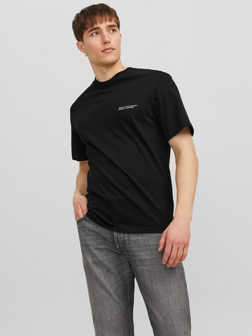 JACK & JONES Shirt 'Vesterbro' in Black: front