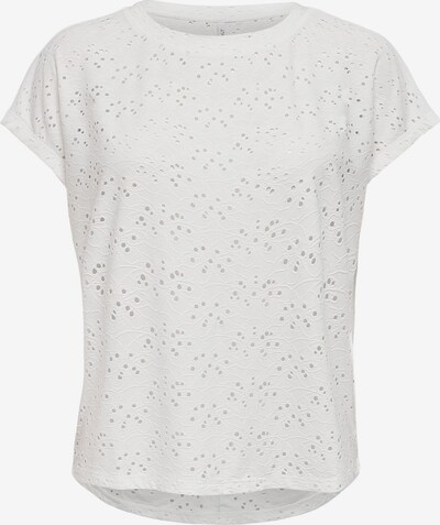 ONLY T-shirt 'Milla' en blanc, Vue avec produit