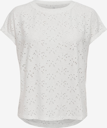 ONLY - Camiseta 'Milla' en blanco: frente