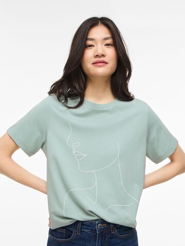 VILA Shirt ' VISYBILLA' in Blauw