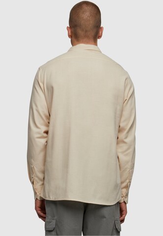 Urban Classics Regular fit Overhemd in Beige