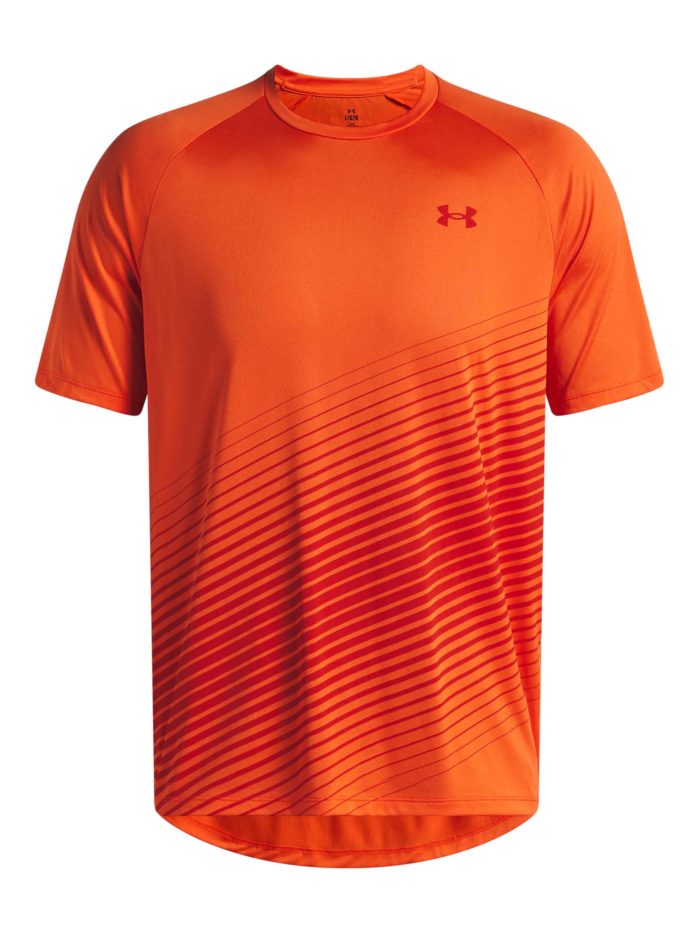 UNDER ARMOUR Performance shirt 'UA Tech'' in Orange: front