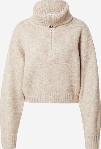 EDITED Sweater 'Zadie' in Brown: front