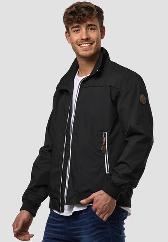 INDICODE JEANS Tussenjas 'Ivano' in Zwart