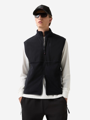 Bogner Fire + Ice Weste 'Lais' in Schwarz: Vorderseite