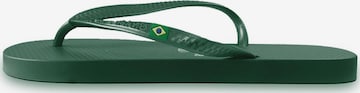 Brasileras - Sapato de praia/banho 'Classic Pearl W' em verde: frente
