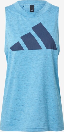 ADIDAS PERFORMANCE Sporttop in marine / hellblau, Produktansicht