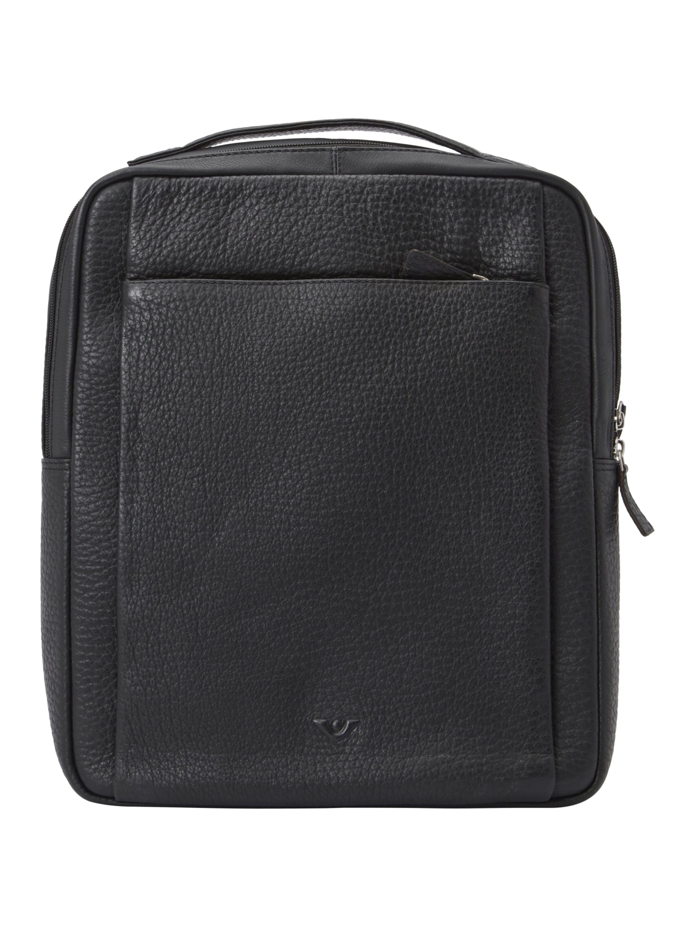 VOi Rucksack 'Maxima' in Schwarz: Vorderseite