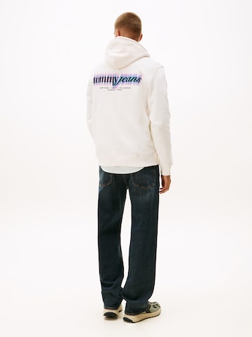 Felpa di Tommy Jeans in bianco: frontale