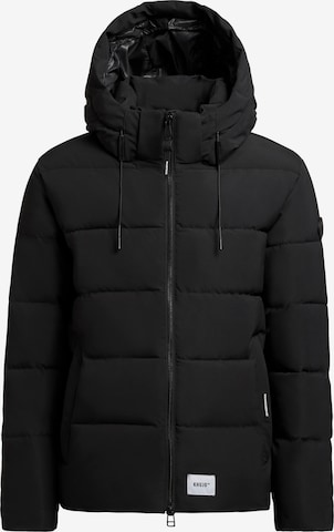 khujo Зимняя куртка 'Loga2' в Черный: спереди