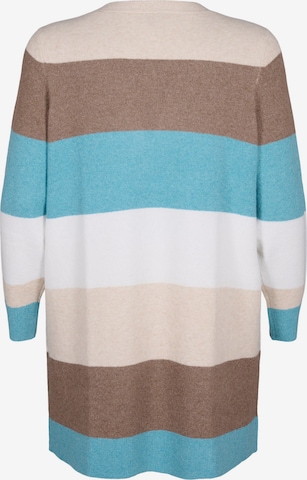 Zizzi Knit Cardigan 'SUNNY' in Blue