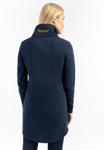 Schmuddelwedda Zip-Up Hoodie in Blue