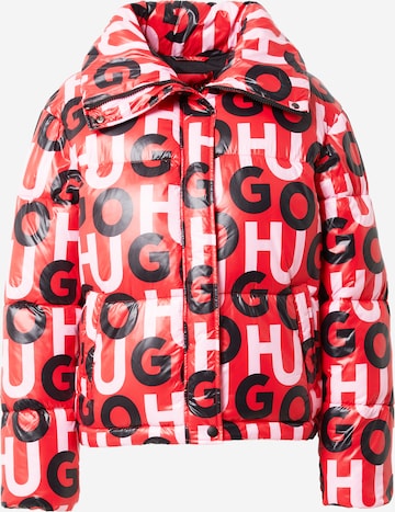 HUGO Red - Casaco de inverno 'Fary' em vermelho: frente