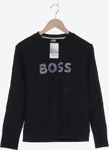 BOSS Black Sweatshirt & Zip-Up Hoodie in M in Blue: front