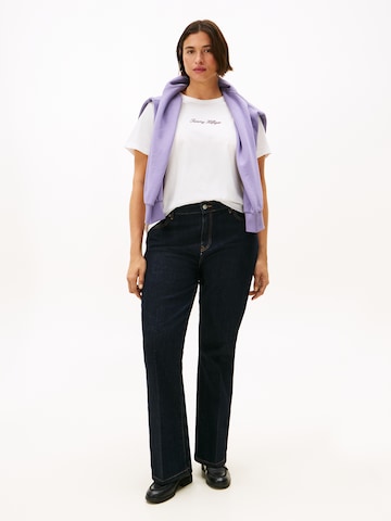 Tommy Hilfiger Curve Футболка 'CLASSIC' в Белый