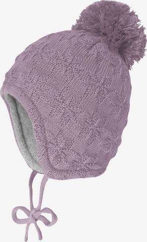 Bonnet 'JANNE' MAXIMO en violet : devant